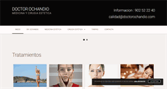 Desktop Screenshot of doctorochandio.com